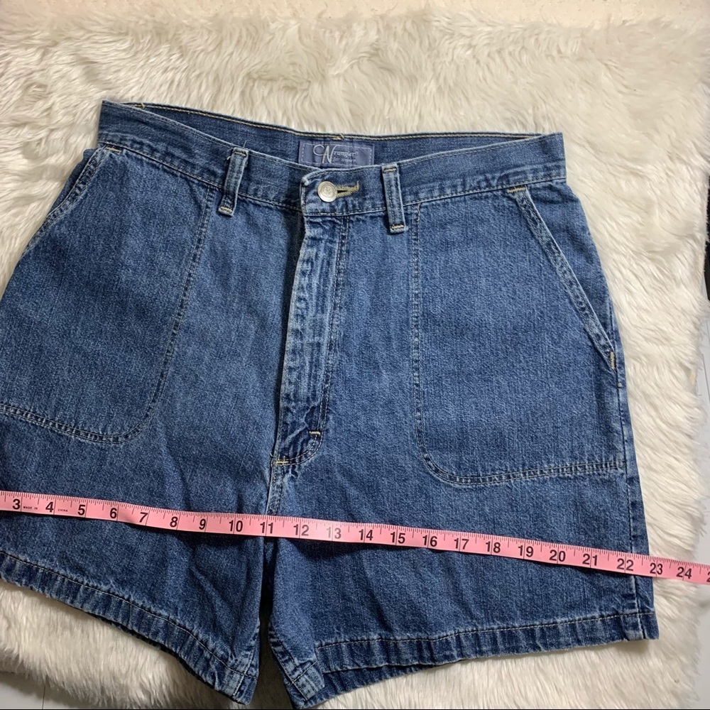 Wrangler Blue Denim Women's Shorts - Picture 8 of 11
